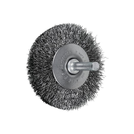 Mtd Flared Cup Brush, .006 CS Wire, 2-1/2 MPN:82857