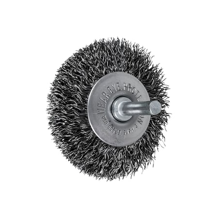 Mtd Flared Cup Brush, .014 CS Wire, 2-1/2 MPN:82859