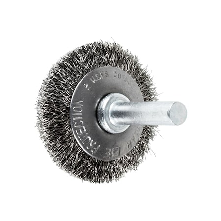 Mtd Flared Cup Brush, .006 SS Wire, 1-1/2 MPN:82870