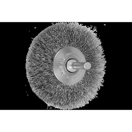 Mtd Flared Cup Brush, .006 SS Wire, 3 MPN:82876