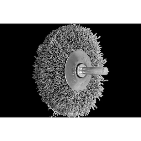 Mtd Flared Cup Brush, .014 SS Wire, 3 MPN:82877