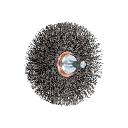 Mtd Crimped Wheel Brsh, .012 CS Wire, 3 MPN:82899