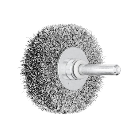 Crimped Shank, Wheel Brush, .008CS Wire, 2 MPN:82902