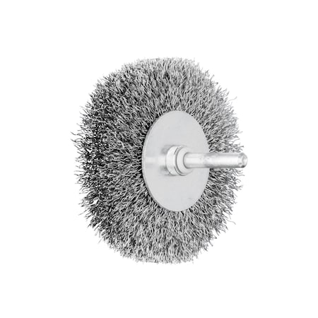 Crimped Shank, Wheel Brush, .012CS Wire, 3 MPN:82903