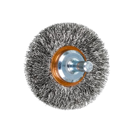 Mtd Crimped Wheel Brush, .008 Ss, 2 MPN:82907
