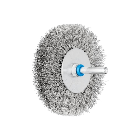 Crimped Shank, Wheel Brush, .012SS Wire, 3 MPN:82952