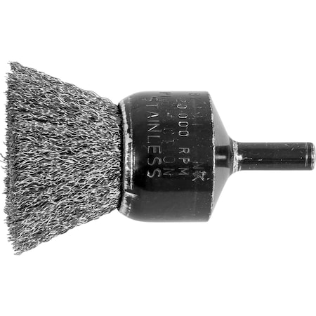 Crimped Wire End Brush, .006SS Wire, 1 MPN:82991