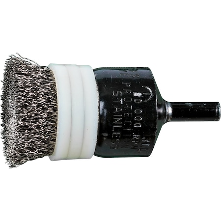 End Brush, Banded Crimped, .010SS Wire, 1 MPN:83032