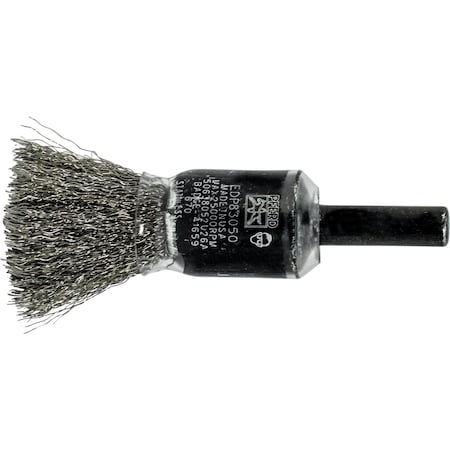 Coated Crimped End Brush, .006SSWire, 1/2 MPN:83050
