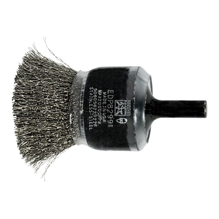 Coated Crimped End Brush, .006 SS Wire, 1 MPN:83056