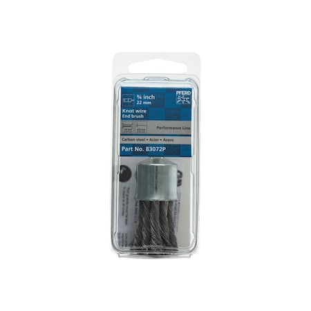 POP End Brushush, Knot, .014CS Wire, 3/4 MPN:83072P