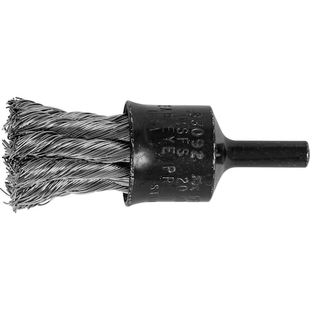 Cup Knot, End Flared, .014SS Wire, 3/4 MPN:83092