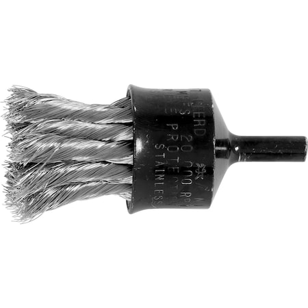 Cup Knot, End Flared, .010SS Wire MPN:83097