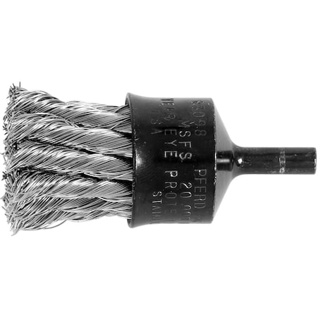 POP End Brushush, Knot, .014SS Wire MPN:83098P