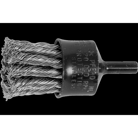 Cup Knot, End Flared, 020SS Wire MPN:83099