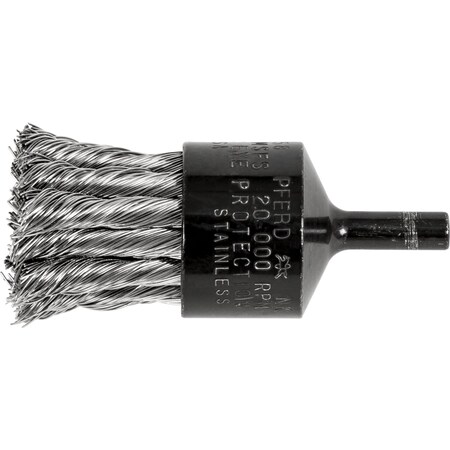 End Straight Cup Knot, .014SS Wire MPN:83158