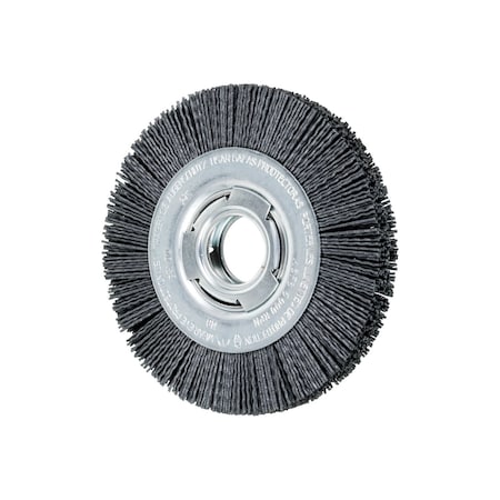 Wheel Brush, Wide Face, .040SiC, 120Grit, 6 MPN:83700