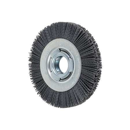 Wheel Brush, Wide Face, .035SiC, 180Grit, 6 MPN:83701