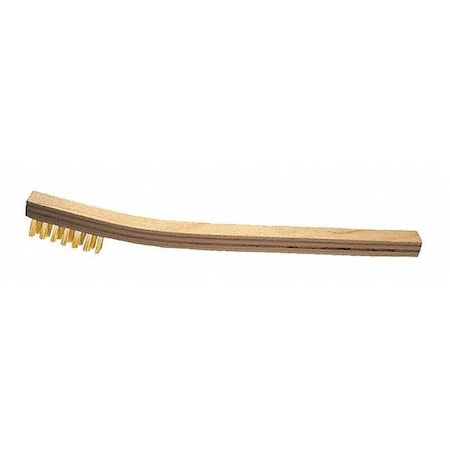 ToothBrush, Brass Wire, Wood, 3