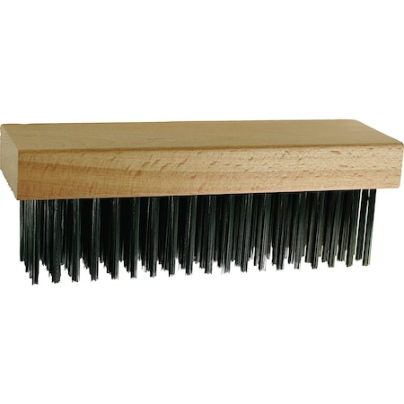 Straight Back Block Brush, CS Wire, 5