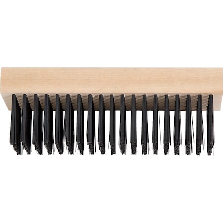 Straight Back Block Brush, CS Wire, 6