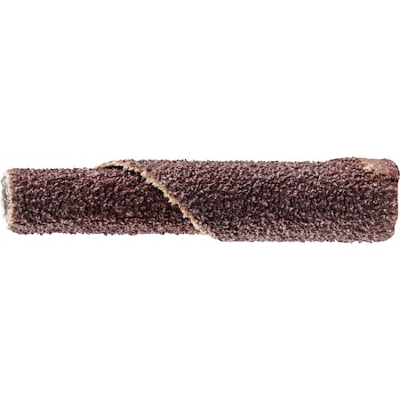 Taper Poliroll, 80 Grit, 1/2