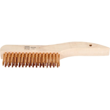 5-1/4 in L Handle, 5 in L Brush, Hardwood MPN:85036