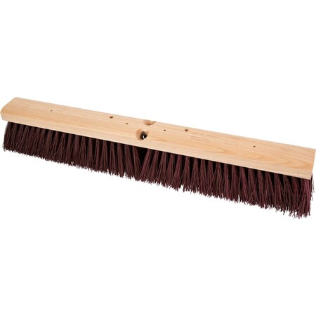 Sweep Floor Brush, Maroon Synthtc, 24 MPN:89287