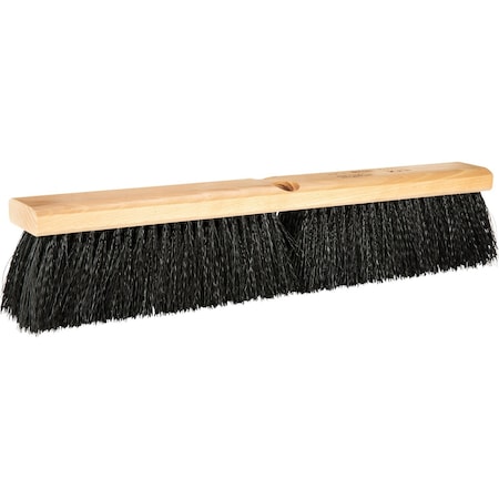 Garage Broom, Stiff Polypro, 18 MPN:89326