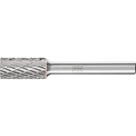 TOUGH Carbide Bur - Cylind. (Plain End) - DBL Cut (3R) - 3/8