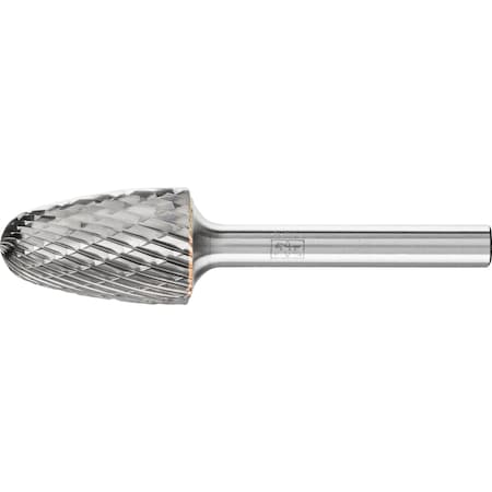 TOUGH Carbide Bur - Tree Shape (Radius End) - DBL Cut (3R) - 5/8