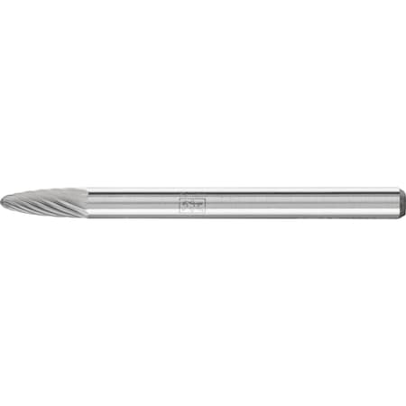 Carbide Bur - Tree Shape, SGL Cut - 1/8