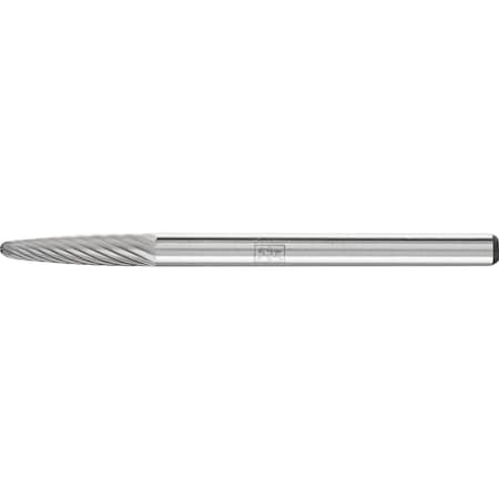 Carbide Bur - Tree Shape, SGL Cut - 1/8