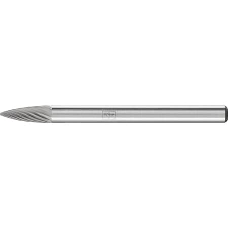 Carbide Bur - Tree Shape (Pointed), SGL Cut - 1/8