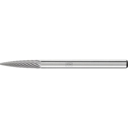 Carbide Bur - Tree Shape (Pointed), SGL Cut - 1/8