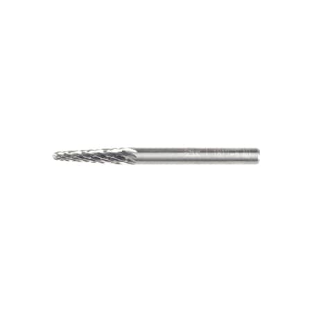 Carbide Bur - 14 Degree Taper, DBL Cut - 1/8