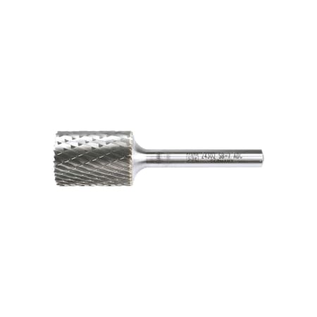 Carbide Bur - Cylind. (End Cut), DBL Cut - 3/4