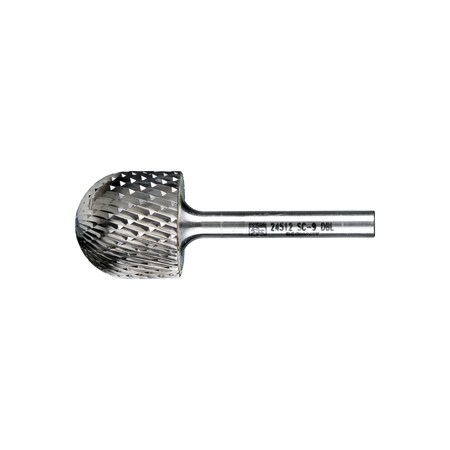 Carbide Bur - Cylind. (Radius End), DBL Cut - 1