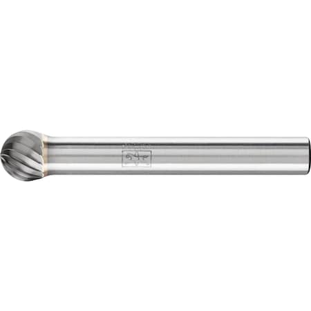 Carbide Bur - Ball Shape, SGL Cut - 5/16