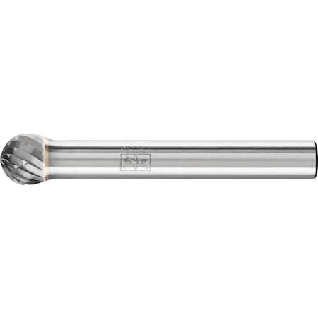 Carbide Bur - Ball Shape, DBL Cut - 5/16