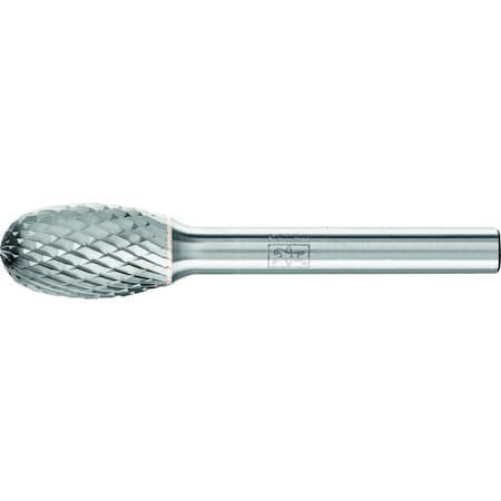 Carbide Bur - Oval Shape, DIA Cut - 1/2