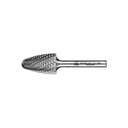 Carbide Bur - Tree Shape, DBL Cut - 3/4
