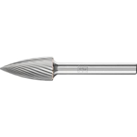 Carbide Bur - Tree Shape (Pointed), SGL Cut - 1/2