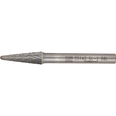 Carbide Bur - 14 Degree Taper, DBL Cut - 5/16