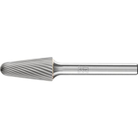 Carbide Bur - 14 Degree Taper, SGL Cut - 1/2