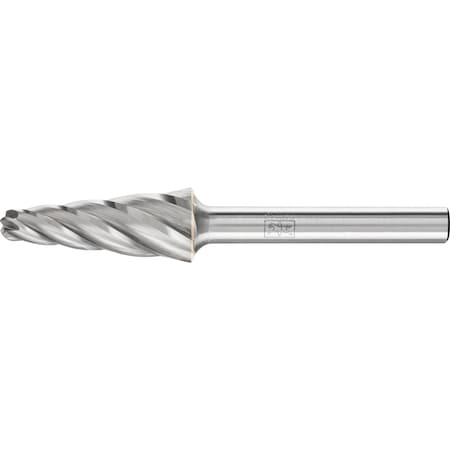 Carbide Bur - 14Deg Taper, ALU Cut - 1/2 x 1-1/8 x 1/4 Shank - SL-4 MPN:25165