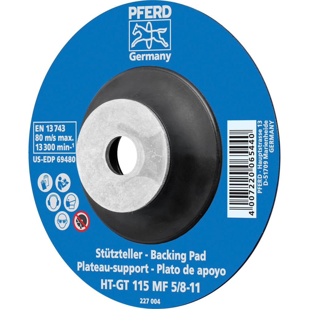 Disc Backing Pad: 4-1/2