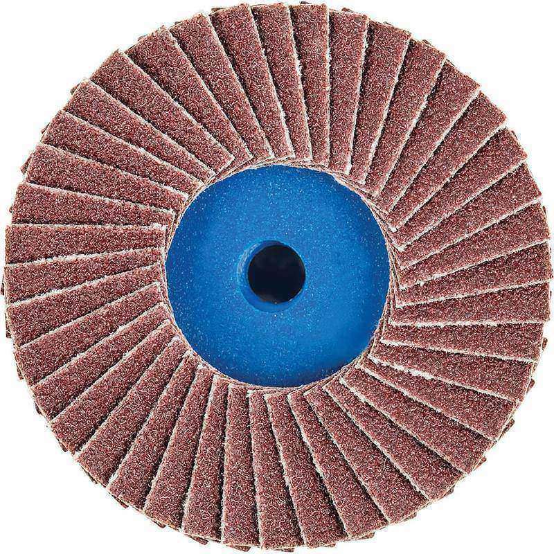 Flap Disc: 80 Grit, Aluminum Oxide, Compact MPN:42719108