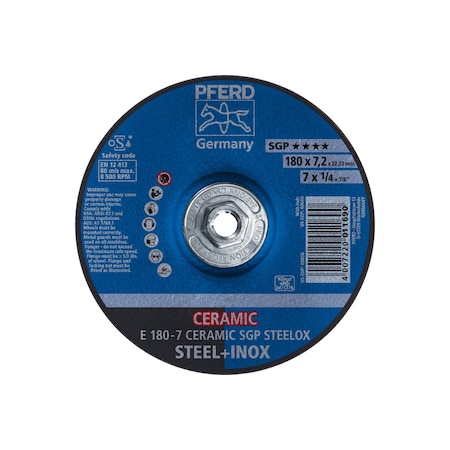 Grinding Wheel, T27, 7