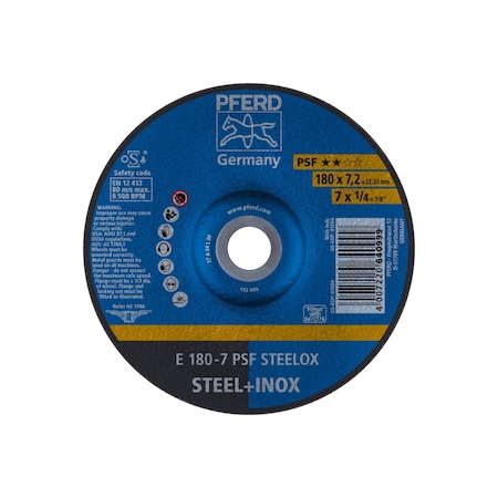Grinding Wheel, Type 27, 7